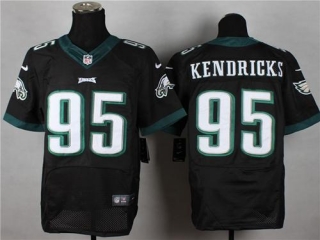 Nike Philadelphia Eagles #95 Mychal Kendricks Black Alternate Men's Stitched NFL New Elite Jersey