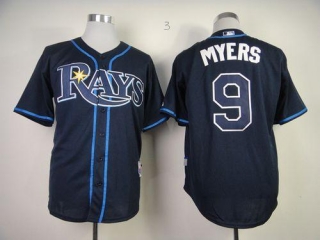 Tampa Bay Rays #9 Wil Myers Dark Blue Cool Base Stitched MLB Jersey