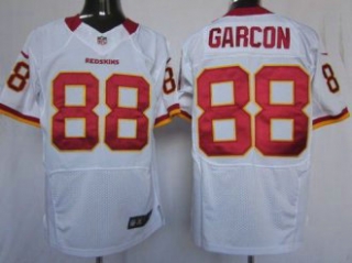 Nike Redskins -88 Pierre Garcon White Stitched NFL Elite Jersey