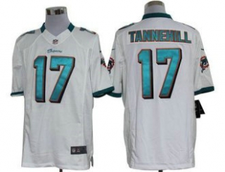 Nike Dolphins -17 Ryan Tannehill White Stitched NFL Limited Jersey