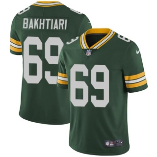 Nike Packers -69 David Bakhtiari Green Team Color Stitched NFL Vapor Untouchable Limited Jersey