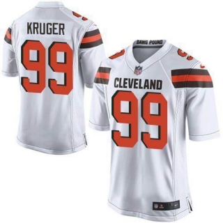 Nike Cleveland Browns -99 Paul Kruger White Stitched NFL New Elite Jersey