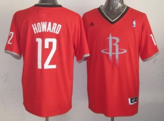Houston Rockets -12 Dwight Howard Red 2013 Christmas Day Swingman Stitched NBA Jersey